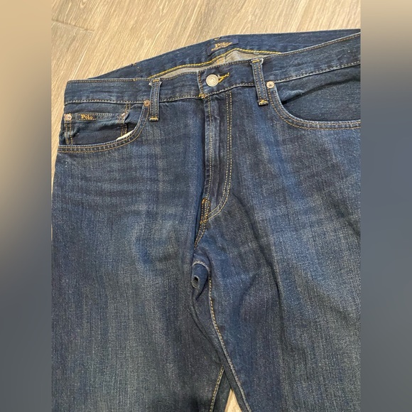 Polo Ralph Lauren The Varick Slim Straight Leg Men’s Jeans 35/32 - Picture 3 of 7